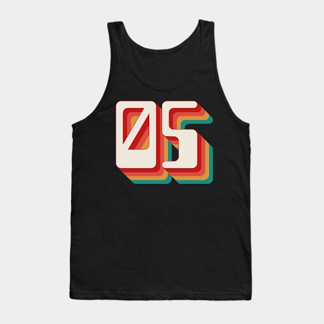 Number 5 Tank Top by n23tees